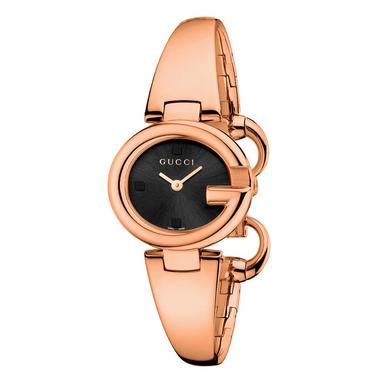 gucci guccissima small rose gold plated ladies watch|Gucci 3000l ladies watch.